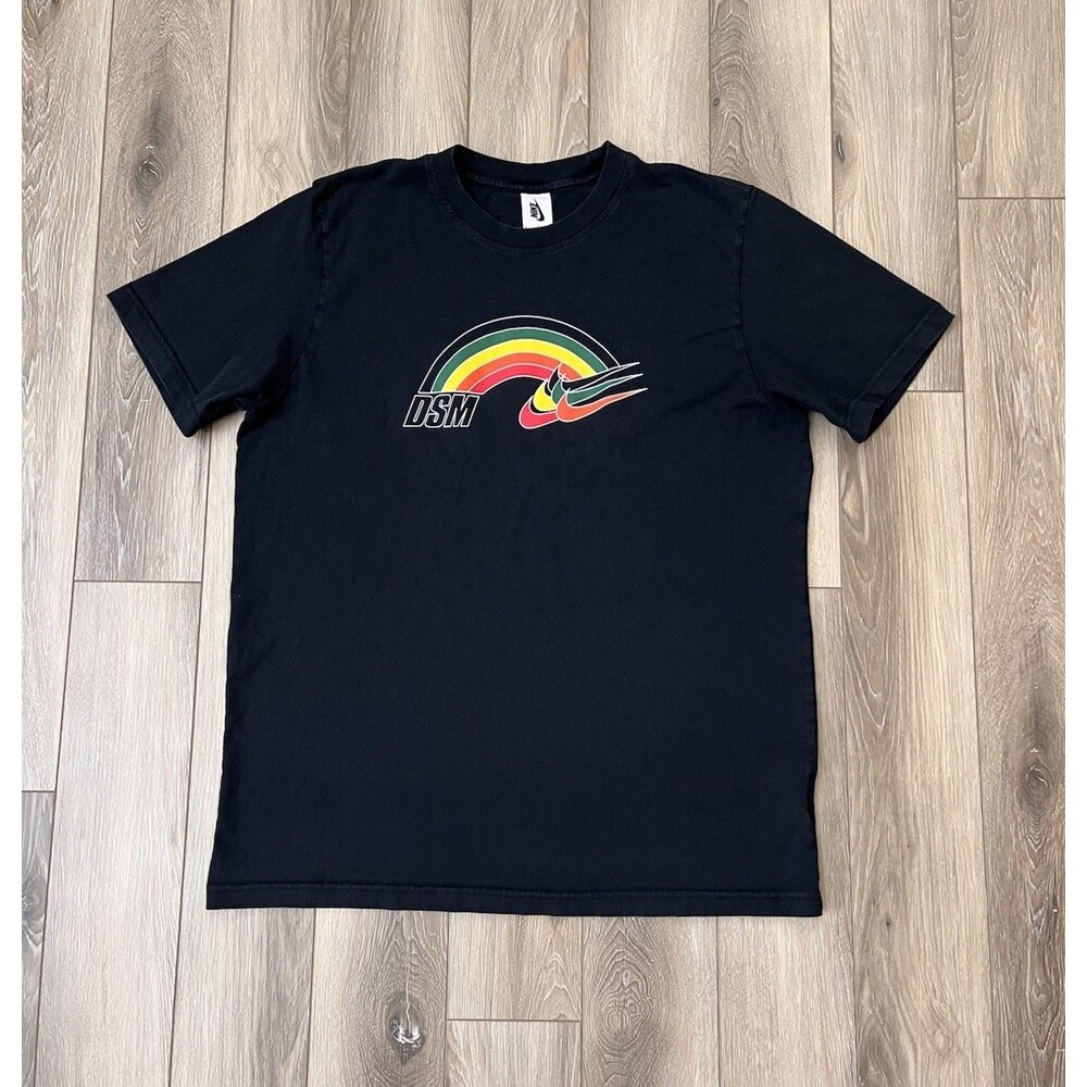 Nike Lab x Dover Street Market Los Angeles LA Short Sleeve Tee Black Men’s Sz XL